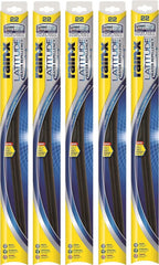 Rain-X 5079279-2-5PK Latitude 2-IN-1 Water Repellency Wiper Blade, 22" (Pack of 5)