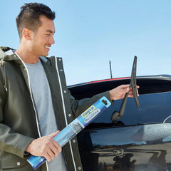 Rain-X 850025 RearView 14-B Rear Wiper Blade, 14 Inch Composite Rear Wiper Blade, Fits Rock Lock 3 (Pack Of 1), Automotive Replacement Wiper Blades That Meet Or Exceed OEM Quality And Design Standards
