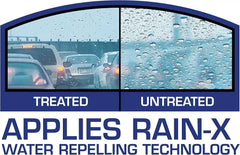 Rain-X 5079280-2-5PK Latitude 2-IN-1 Water Repellency Wiper Blade, 24" (Pack of 5)