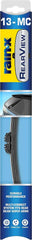 Rain-X 850020 RearView 13-MC Rear Wiper Blade, 13 Inch Beam Rear Wiper Blade (Pack Of 1), Automotive Replacement Wiper Blades That Meet Or Exceed OEM Quality And Design Standards