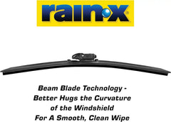 Rain-X 870126 Truck & SUV Rugged Series Premium Wiper Blades, 26 Inch Windshield Wipers (Pack Of 1), Automotive Replacement Windshield Wiper Blades Engineered For All Driving Adventures