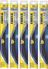 Rain-X 5079278-2-5PK Latitude 2-IN-1 Water Repellency Wiper Blade, 21" (Pack of 5)